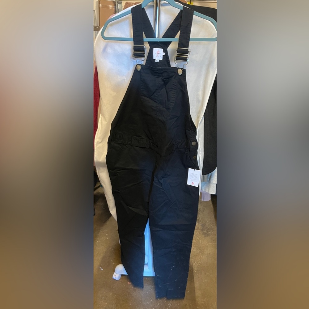 Maternity Hatch Black Cargo Pants Utilitarian Design